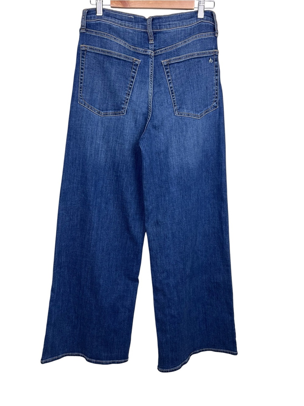 RAG & BONE Serena Wide Leg Full Length Jeans Women's 29 Bogart - Picture 4 of 9